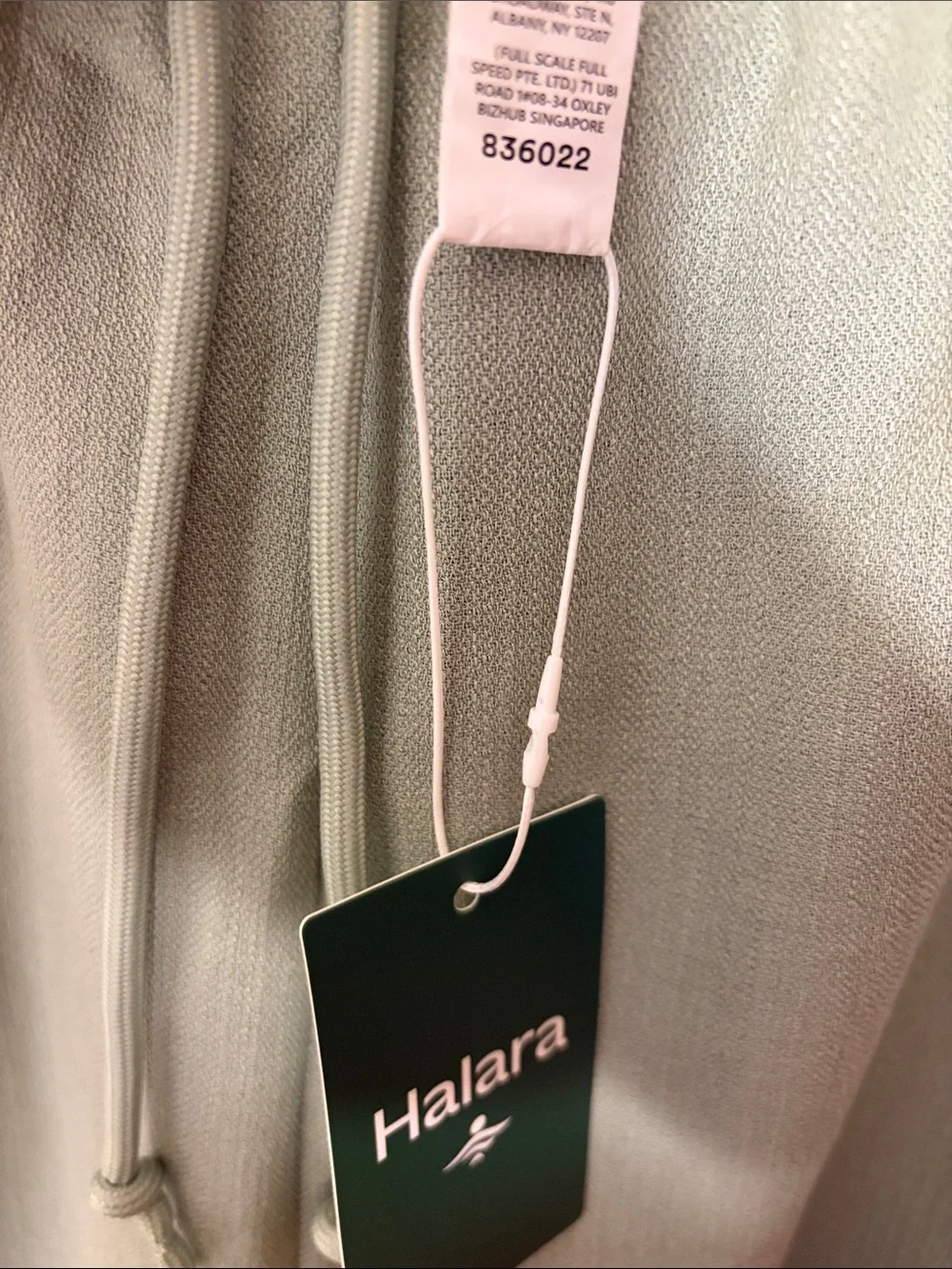 HALARA NWT M High Waist Drawstring Pocket Wide Leg Baggy Casual Linen-Feel Pants